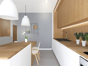 THREE COLOURS - Kuchnia, styl nowoczesny - zdjęcie od Kołodziej & Szmyt Projektowanie Wnętrz
