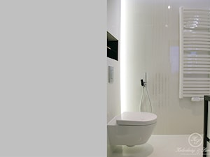 DOTS - Mała łazienka, styl nowoczesny - zdjęcie od Kołodziej & Szmyt Projektowanie Wnętrz