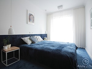 NAVY - Sypialnia, styl nowoczesny - zdjęcie od Kołodziej & Szmyt Projektowanie Wnętrz
