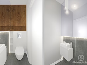 THREE COLOURS - Łazienka, styl nowoczesny - zdjęcie od Kołodziej & Szmyt Projektowanie Wnętrz