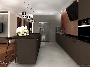 AVANT-GARDE - Kuchnia, styl nowoczesny - zdjęcie od Kołodziej & Szmyt Projektowanie Wnętrz