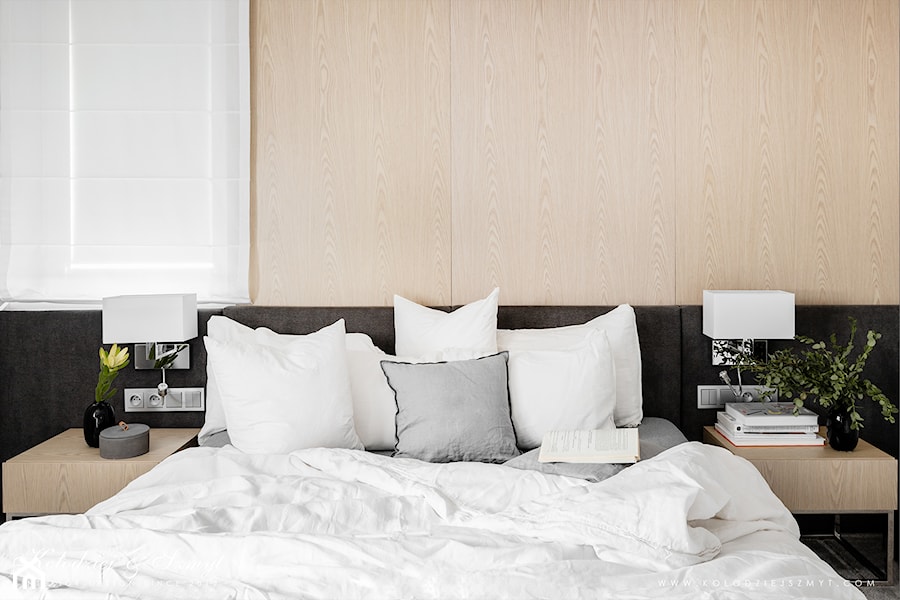 HARMONY - Sypialnia, styl nowoczesny - zdjęcie od Kołodziej & Szmyt Projektowanie Wnętrz