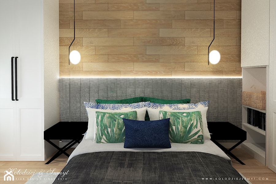 LOFT - Sypialnia, styl nowoczesny - zdjęcie od Kołodziej & Szmyt Projektowanie Wnętrz