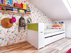 Dom Żorach - Mały biały pokój dziecka dla dziecka dla nastolatka dla dziewczynki - zdjęcie od Beata Fajkus Fotografia Nieruchomości