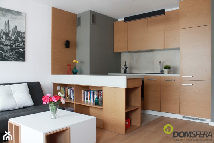 Mieszkanie ul. Nyska - Kuchnia, styl nowoczesny - zdjęcie od ESSA Architektura