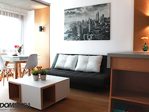 Mieszkanie ul. Nyska - Salon, styl nowoczesny - zdjęcie od ESSA Architektura