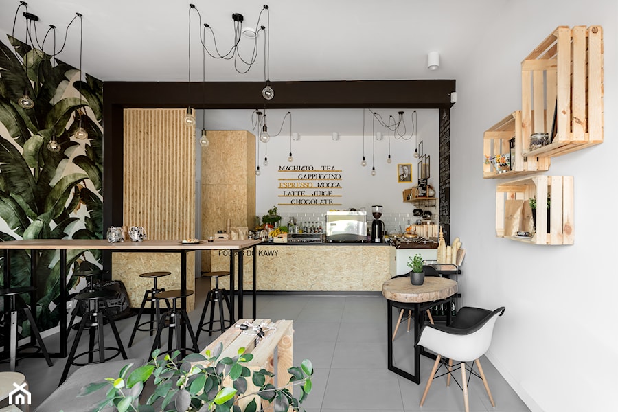 Projekt kawiarni Pociąg do Kawy - zdjęcie od Framuga studio