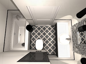 Łazienka, styl tradycyjny - zdjęcie od projekwnętrze