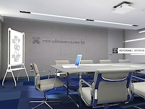 Sala konferencyjna PKS Gdańsk - Wnętrza publiczne, styl nowoczesny - zdjęcie od studio POTORSKA