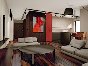 minimalistyczny salon - zdjęcie od studio POTORSKA
