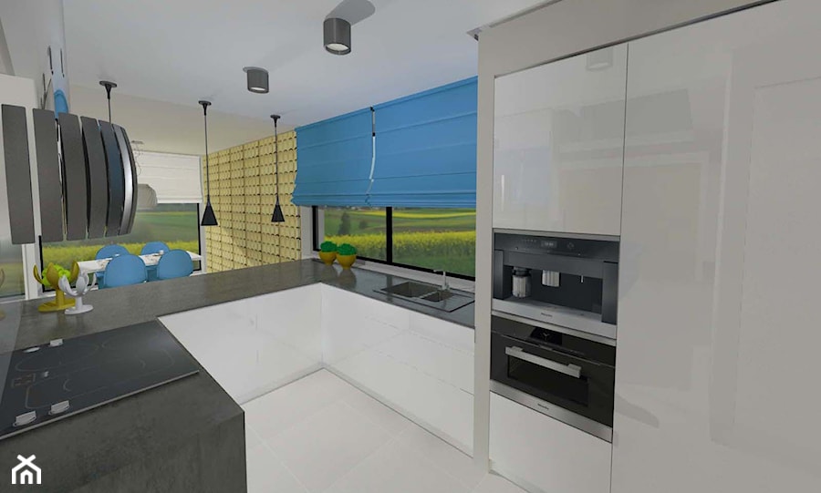 dom jednorodzinny - Kuchnia, styl nowoczesny - zdjęcie od IZEdesign