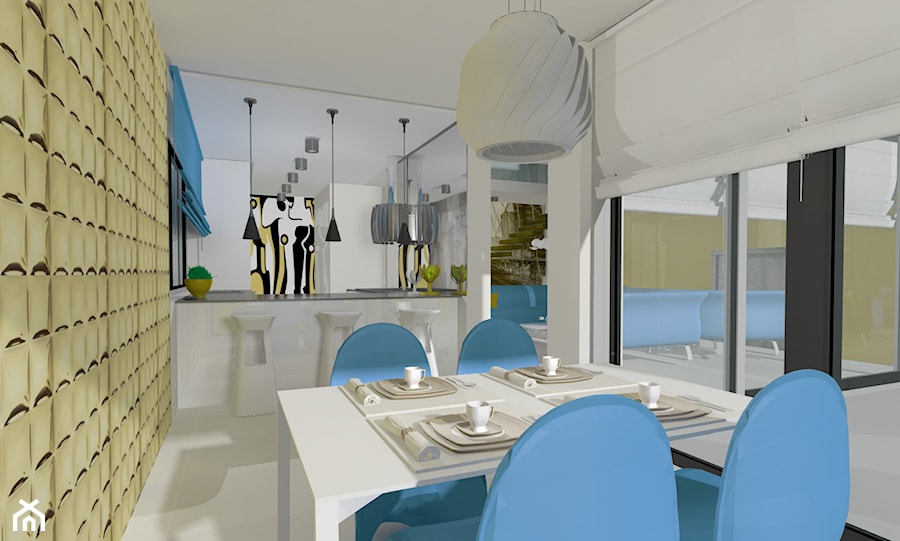 dom jednorodzinny - Kuchnia, styl nowoczesny - zdjęcie od IZEdesign