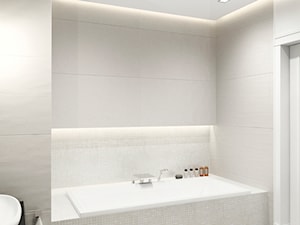 Projekt wnętrz domu - Średnia bez okna łazienka, styl nowoczesny - zdjęcie od ARCHISSIMA