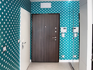 ŻOLIBORZ ARTYSTYCZNY mieszkanie 80m2 - Hol / przedpokój, styl nowoczesny - zdjęcie od WNĘTRZNOŚCI Projektowanie wnętrz Aneta Stokowska