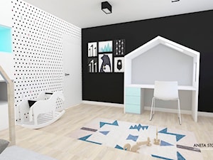 Dom w Pruszkowie - Pokój dziecka, styl nowoczesny - zdjęcie od WNĘTRZNOŚCI Projektowanie wnętrz Aneta Stokowska