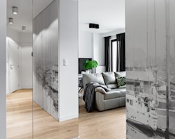 mieszkanie prywatne 60m2 - "Horyzonty Gdyni" - Hol / przedpokój, styl nowoczesny - zdjęcie od studio 1111 - Homebook