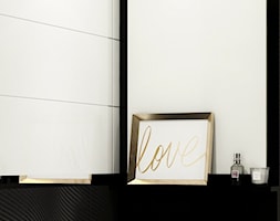 Metamorfoza łazienki i wc Błonie - Mała łazienka, styl glamour - zdjęcie od APkwadrat - Homebook
