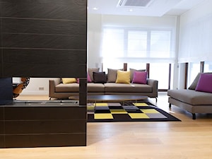 Apartament Polanka 160m2 - Salon, styl nowoczesny - zdjęcie od Interno