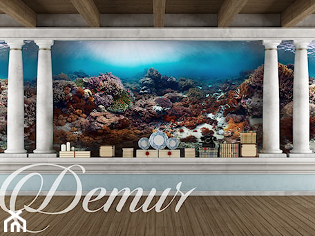 Aranżacje wnętrz - Salon: Koralowce pod wodą - Demur. Przeglądaj, dodawaj i zapisuj najlepsze zdjęcia, pomysły i inspiracje designerskie. W bazie mamy już prawie milion fotografii!