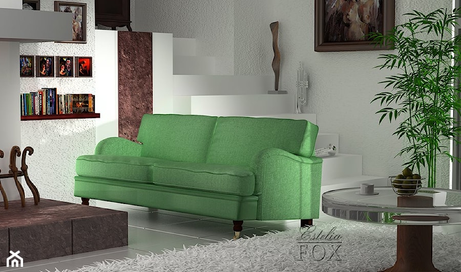 Salon - zdjęcie od Sofy, fotele - meble klasyczne i nowoczesne esteliastyle.pl
