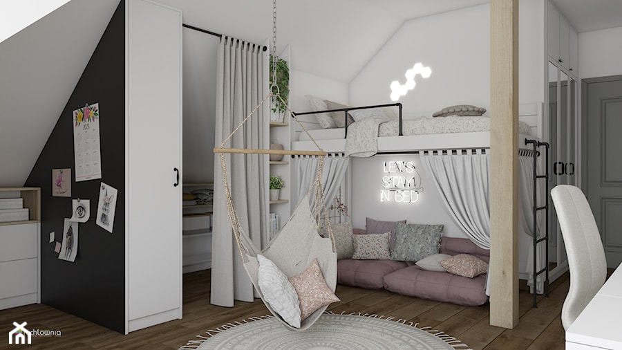 SWEET ROOM SWEET - Pokój dziecka, styl rustykalny - zdjęcie od Studio Architektury Wnętrz "rychtownia"