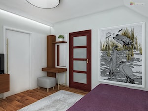 RAZ, DWA, TRZY - Sypialnia, styl nowoczesny - zdjęcie od Studio Architektury Wnętrz "rychtownia"