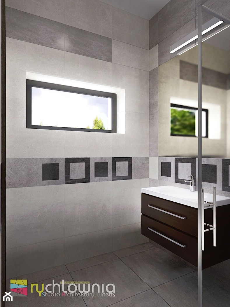 łazienka z prysznicem - zdjęcie od Studio Architektury Wnętrz "rychtownia" - Homebook