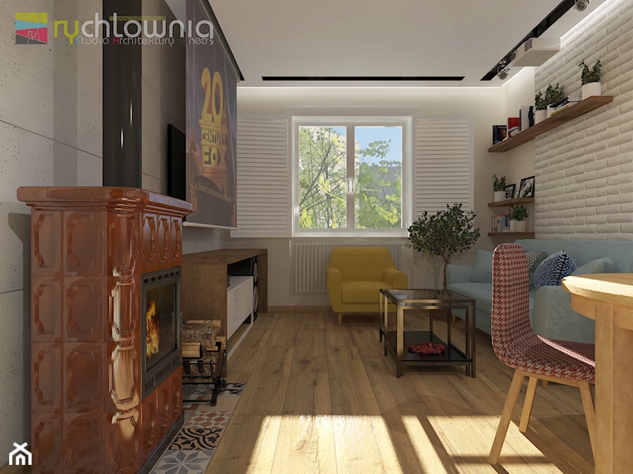 patchworkowy salon - zdjęcie od Studio Architektury Wnętrz "rychtownia"