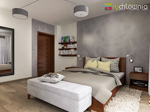 jasna sypialnia - zdjęcie od Studio Architektury Wnętrz "rychtownia"