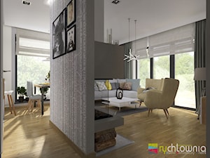 przestronny salon - zdjęcie od Studio Architektury Wnętrz "rychtownia"