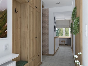 MIESZKANIE DLA DWOJGA - Hol / przedpokój, styl rustykalny - zdjęcie od Studio Architektury Wnętrz "rychtownia"