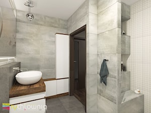 w męskim stylu... łazienka - zdjęcie od Studio Architektury Wnętrz "rychtownia"