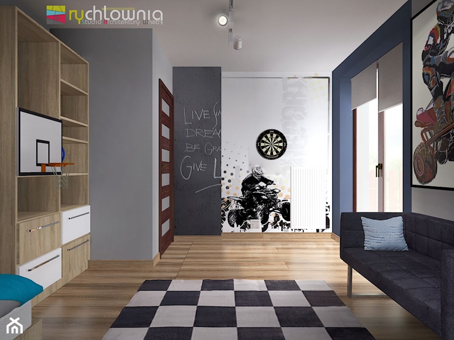 pokój dla chłopca - zdjęcie od Studio Architektury Wnętrz "rychtownia"