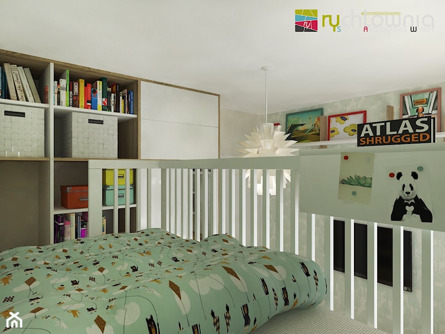 MILÓWKOWY ZAWRÓT GŁOWY - Pokój dziecka, styl nowoczesny - zdjęcie od Studio Architektury Wnętrz "rychtownia"