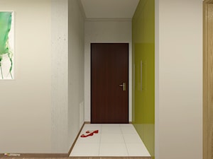 URODZAJNA - Średni biały hol / przedpokój, styl nowoczesny - zdjęcie od Studio Architektury Wnętrz "rychtownia"