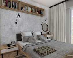 NA DOBRY POCZĄTEK - ZATOR - Sypialnia, styl nowoczesny - zdjęcie od Studio Architektury Wnętrz "rychtownia" - Homebook