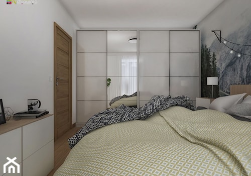 SZWEDZKI KLASYK - IKEA PRZY SPACEROWEJ - Sypialnia, styl nowoczesny - zdjęcie od Studio Architektury Wnętrz "rychtownia"