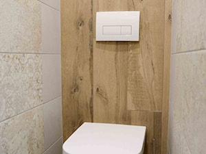 REAL - MIESZKANIE PRZY LENARTOWICZA - Mała łazienka, styl nowoczesny - zdjęcie od Studio Architektury Wnętrz "rychtownia"
