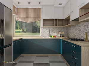 POSTAW NA KOLOR - Kuchnia, styl nowoczesny - zdjęcie od Studio Architektury Wnętrz "rychtownia"