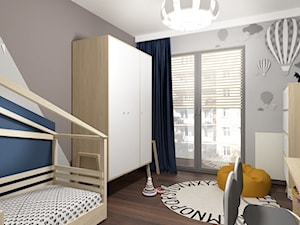 przeprojektowanie mieszkania Kraków Wiślane Tarasy - Pokój dziecka, styl skandynawski - zdjęcie od Creative Interior