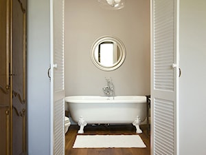 Pastelowy Wilanów - Średnia bez okna łazienka - zdjęcie od Pracownia projektowa Poco Design