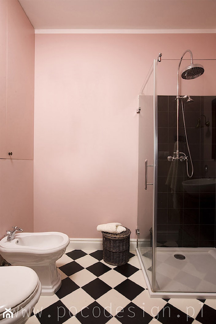 Pastelowy Wilanów - Średnia bez okna łazienka - zdjęcie od Pracownia projektowa Poco Design - Homebook