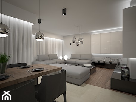 Aranżacje wnętrz - Salon: New house - experimental render - ZELER-DESIGN. Przeglądaj, dodawaj i zapisuj najlepsze zdjęcia, pomysły i inspiracje designerskie. W bazie mamy już prawie milion fotografii!