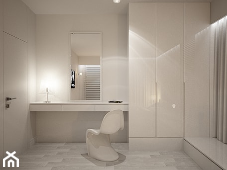 Aranżacje wnętrz - Sypialnia: white bedroom - Sypialnia, styl nowoczesny - ZELER-DESIGN. Przeglądaj, dodawaj i zapisuj najlepsze zdjęcia, pomysły i inspiracje designerskie. W bazie mamy już prawie milion fotografii!