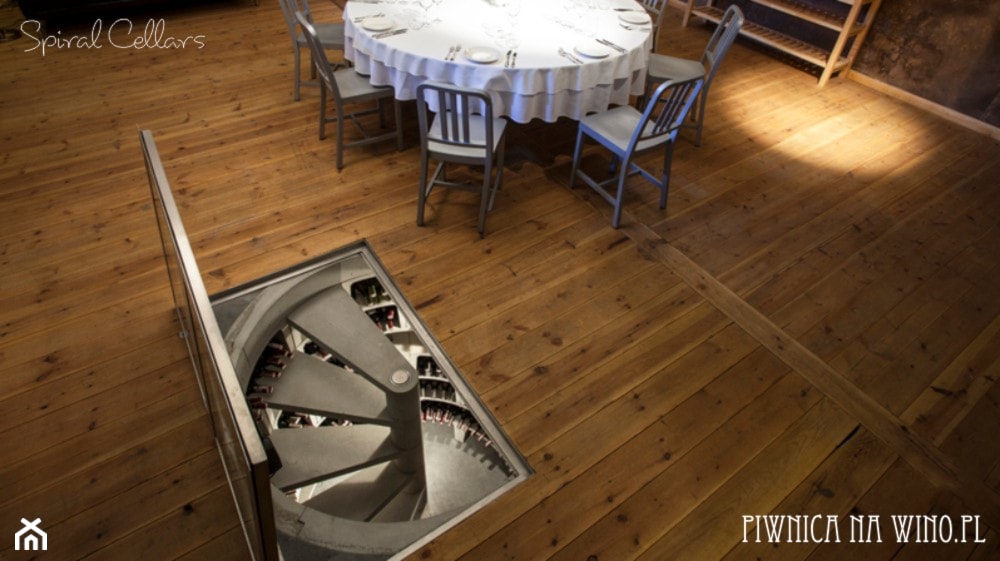 SHOWROOM Spiral Cellars w Polsce - Winosfera, ul. Chłodna 31, Warszawa - zdjęcie od PIWNICA NA WINO.pl - Homebook