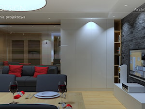 Aranżacja nowoczesnego i funkcjonalnego mieszkania w Kolonii - zdjęcie od BRAF Design