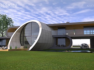 Projekt koncepcyjny domu nad jeziorem - Śląsk - zdjęcie od BRAF Design