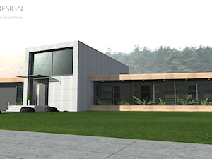 Dom minimalistyczny - zdjęcie od BRAF Design