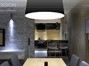 Projekt salonu i kuchni w Islandii. - zdjęcie od BRAF Design