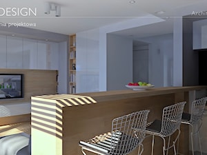 Ekonomiczna aranżacja wnętrza małego mieszkania w Radomsku - zdjęcie od BRAF Design